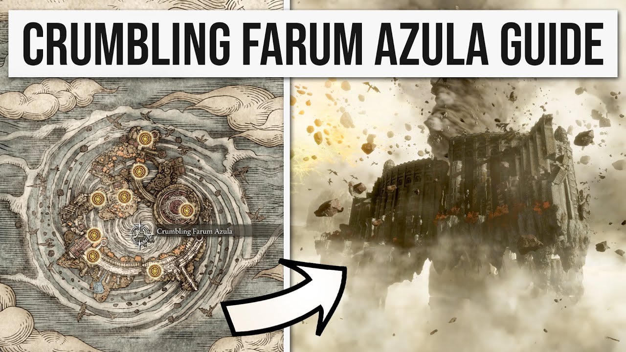 Elden Ring - Crumbling Farum Azula Walkthrough (Dragon Island)