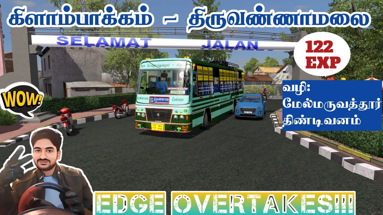 Tnstc Bus Mod Kilambakkam To Tiruvannamalai ETS2 1.36 | TamilGamerSK