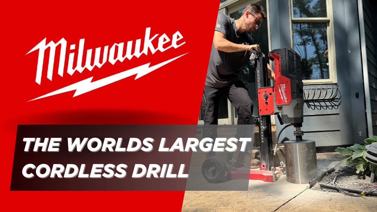 WORLDS LARGEST CORDLESS DRILL  | MX Fuel Core Rig