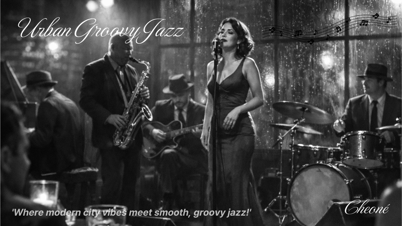 Urban Groovy Jazz: 'Where modern city vibes meet smooth, groovy jazz!'