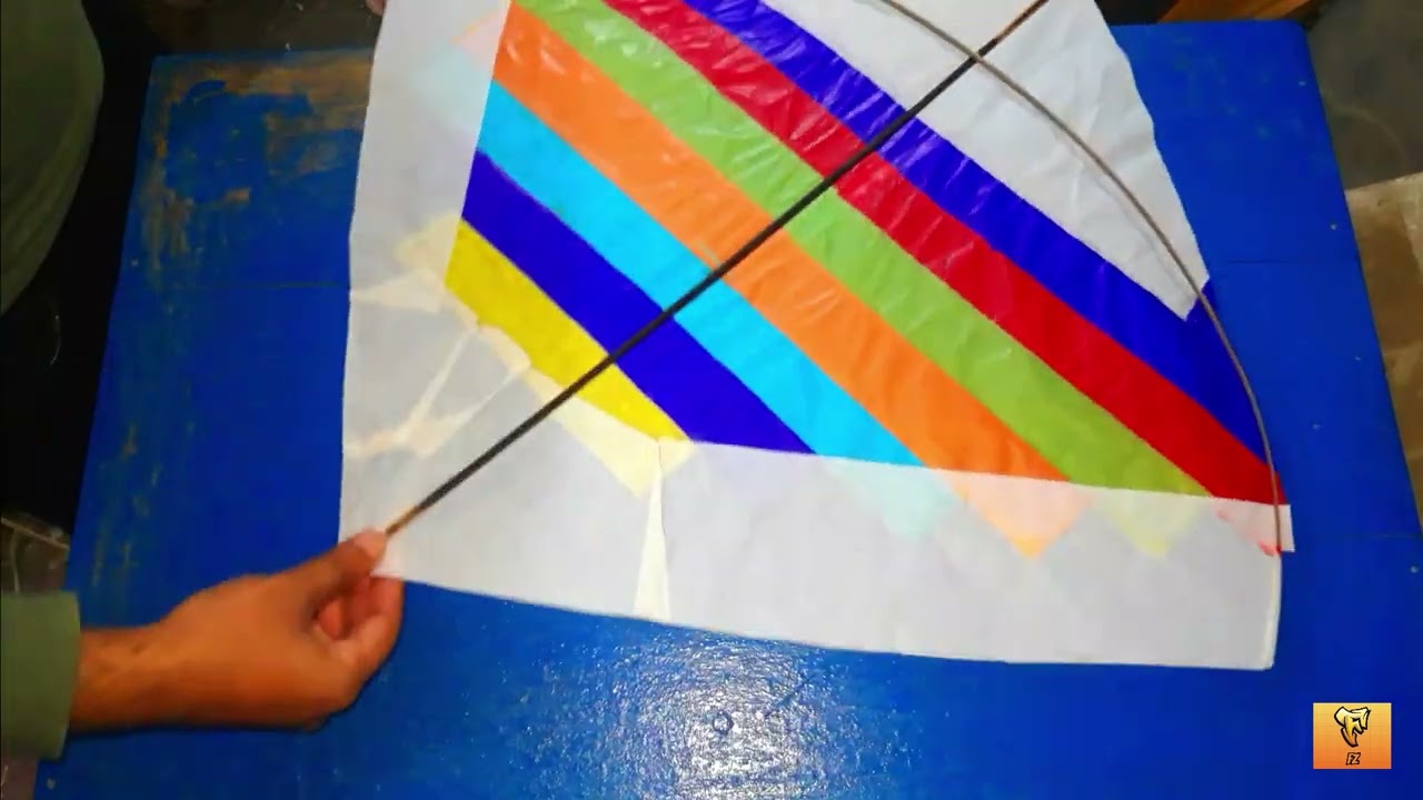 Adda Pona Kite  Making
