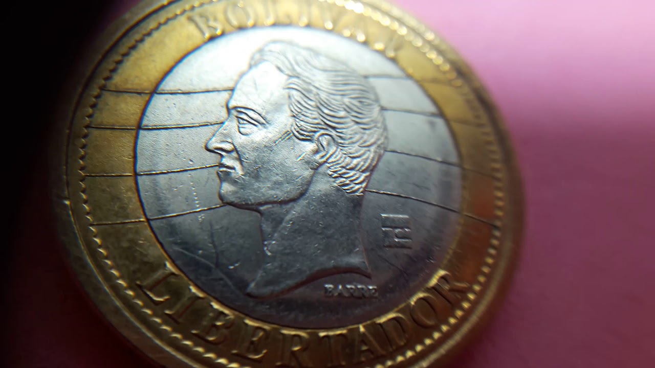 Monedas Venezuela 1 Bol&iacute;var 2007