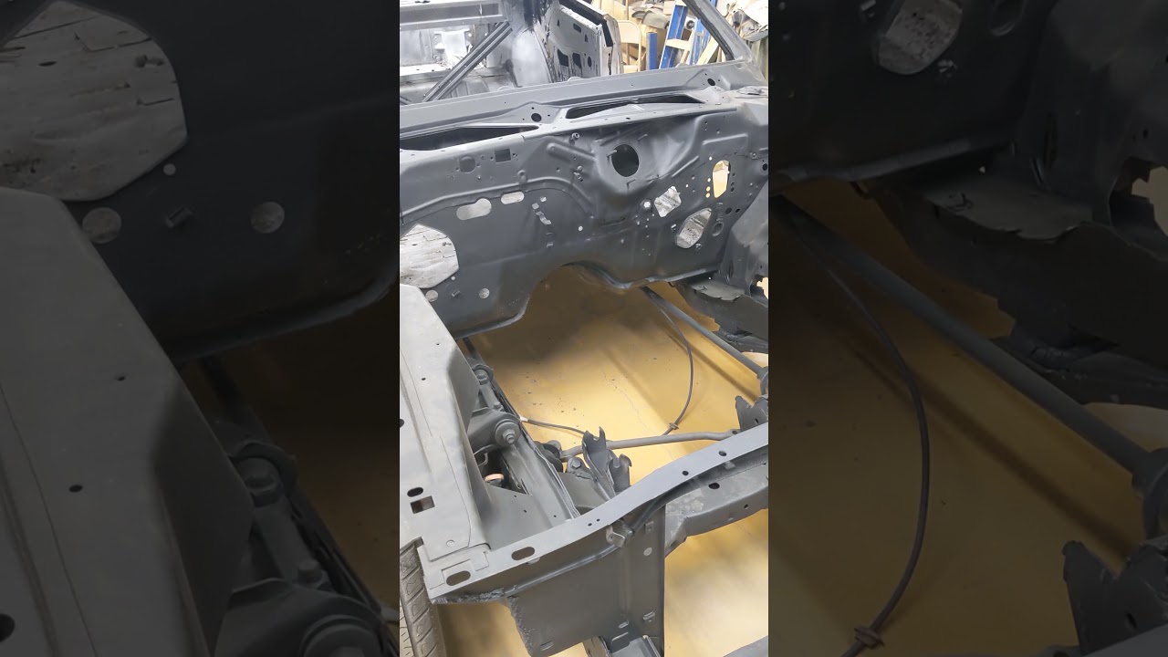 73 Charger 1/4 panel welded on part two