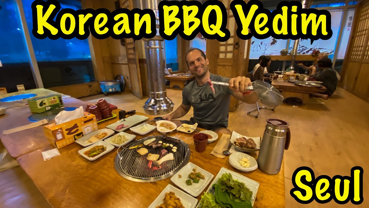 Kore Barbeküsü Yedim ★ Seul Güney Kore