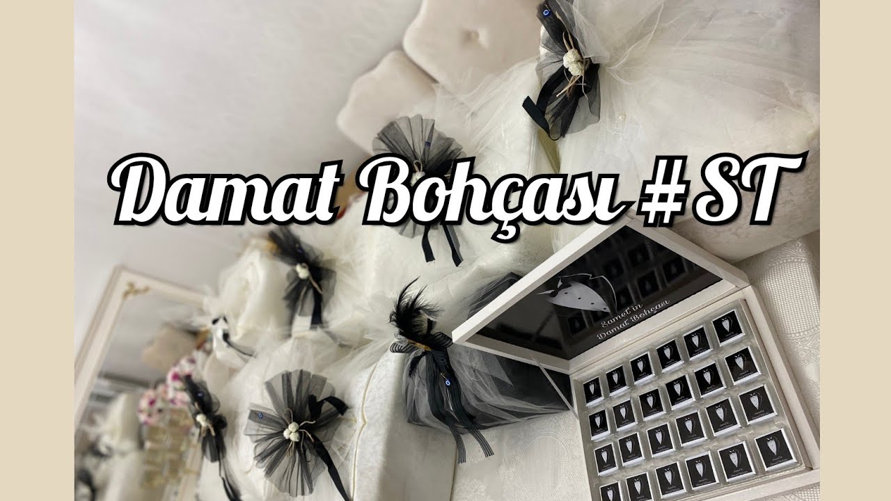 Damat Bohçası #ST | Düğün Bohçası | Kız tarafından Erkek tarafına gelen Damat Bohçası