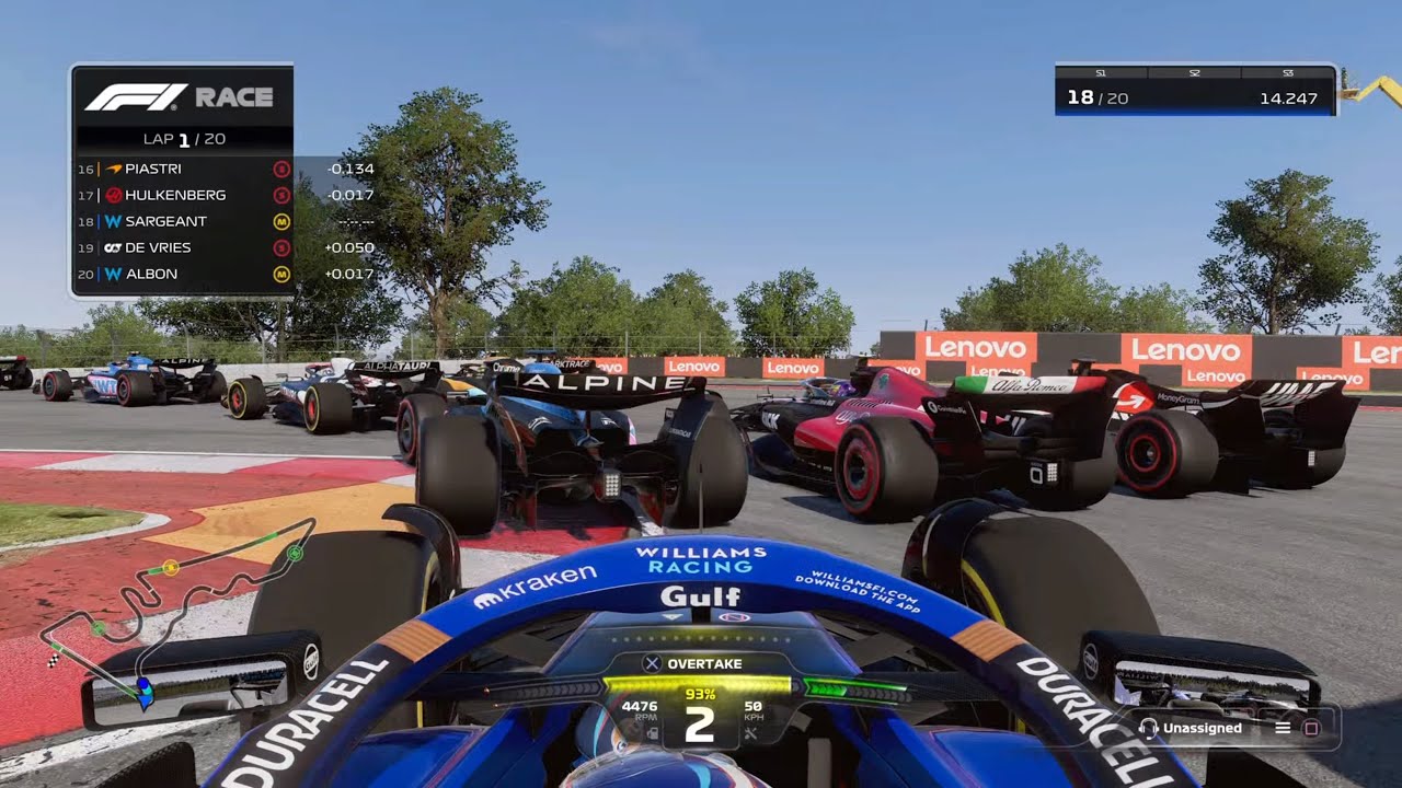 F1 23 | Austin | Williams FW45 | Sargeant