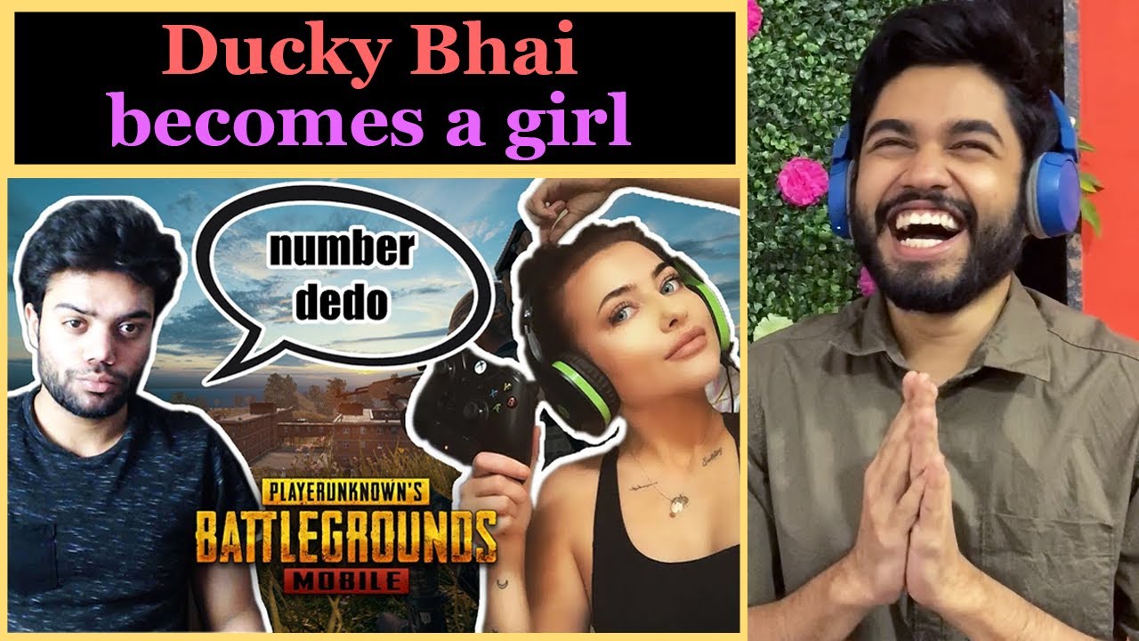 Ducky Bhai uses Voice Changer to become a GIRL in PUBG Mobile!