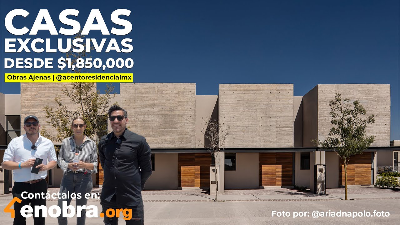 CASAS EXCLUSIVAS con AMENIDADES en QUERÉTARO por $1,850,000 | Acento Residencial