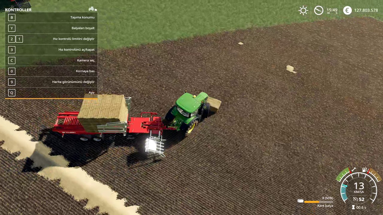 Farming Simulator 19 - Balya Yapma, Depolama ve Balya Satma