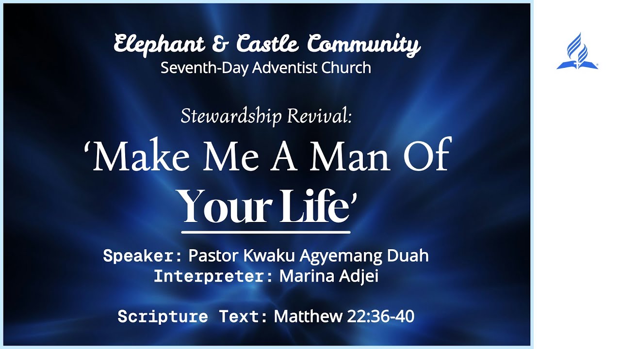 'Make Me A Man Of Your Life' - Stewardship Revival: Divine Service