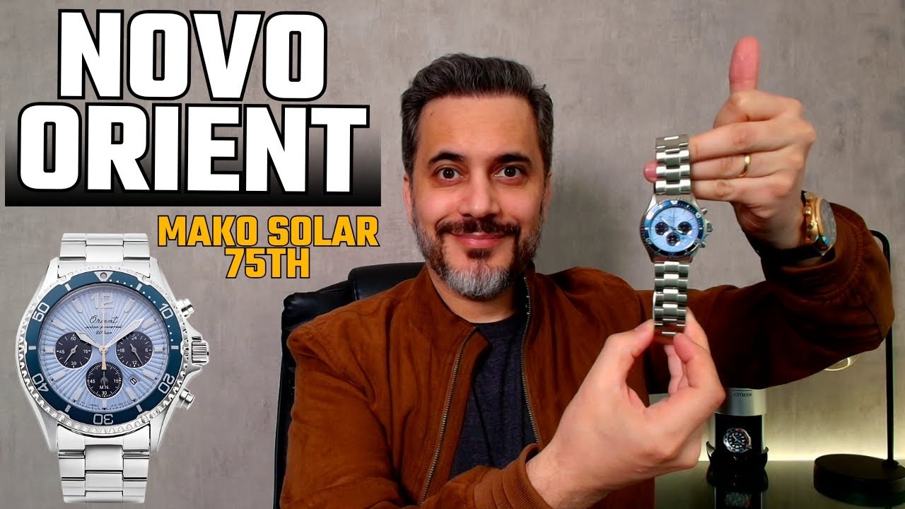 Novo Orient Sports Mako Solar 75th Anniversary Limited Edition