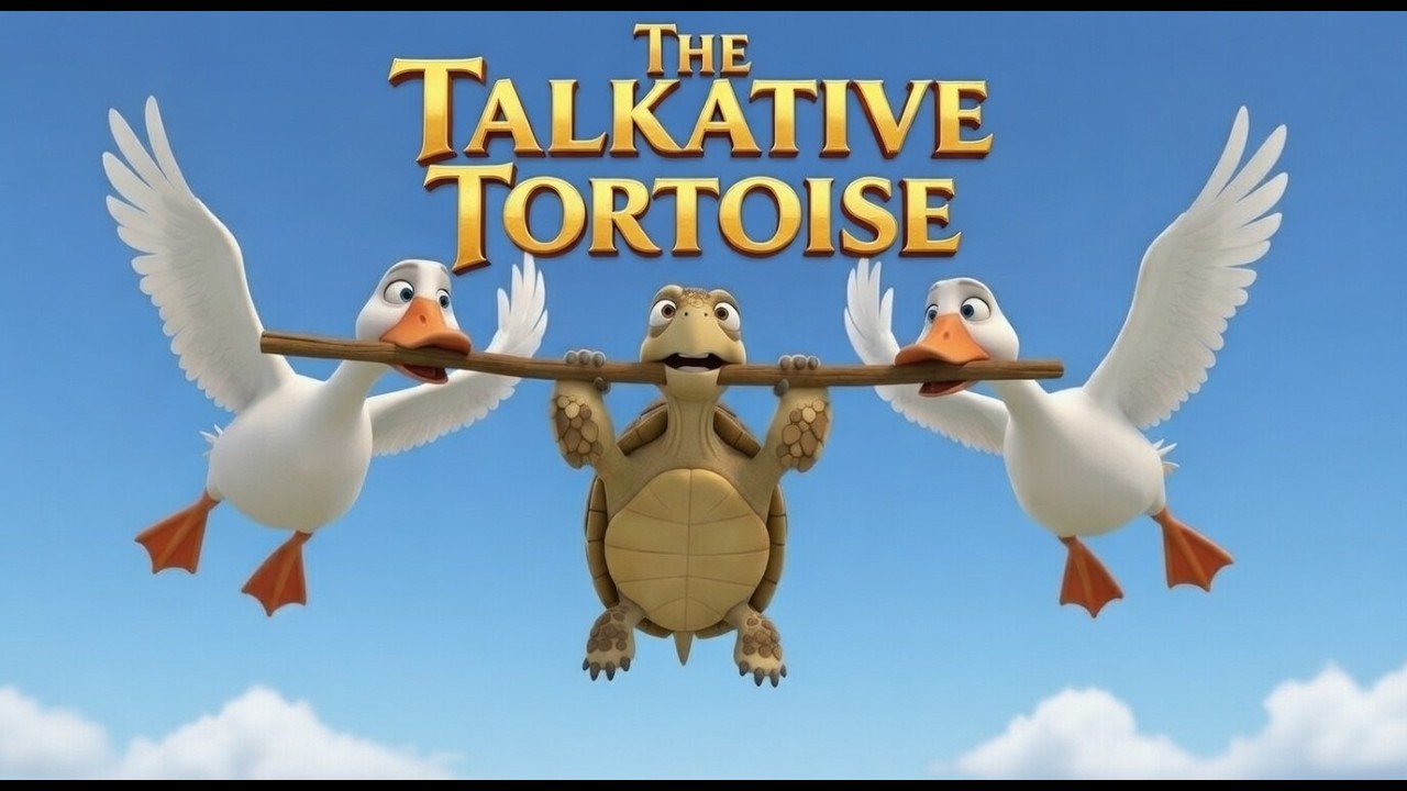 The Talkative Tortoise| Moral Stories for Kids|3D Animation Stories