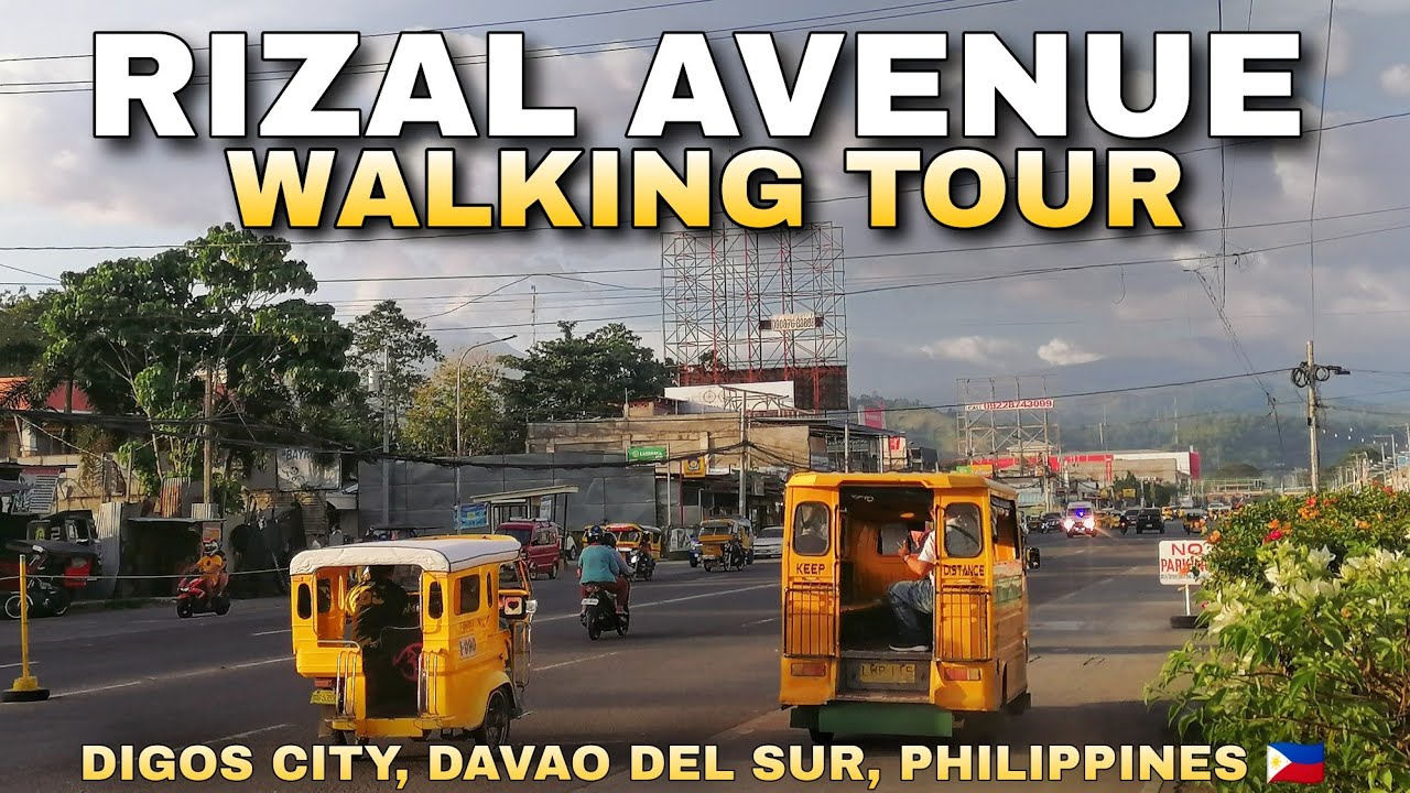 Digos City looks like in Davao Del Sur Mindanao , Philippines | WALKING TOUR