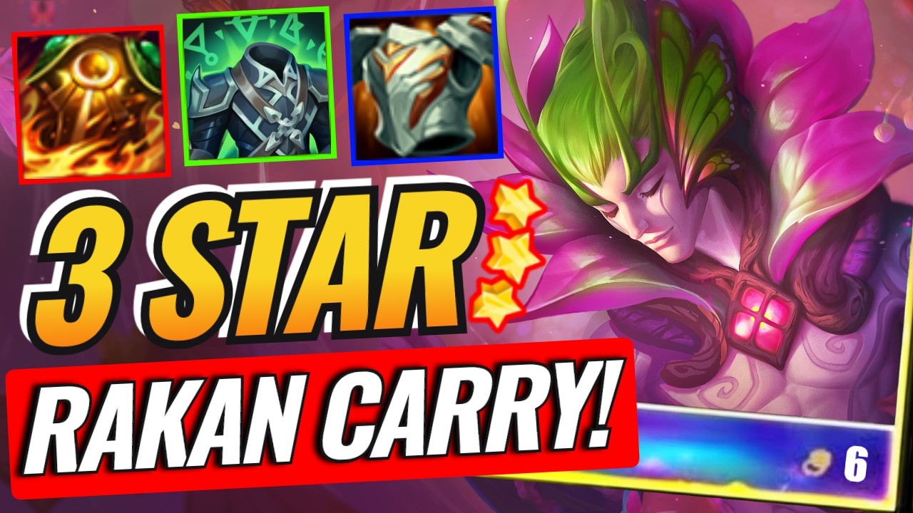 This 3-Star Rakan is UNKILLABLE?! ⭐⭐⭐ 9 Elderwood Domination | TFT Set 4.5 Gameplay