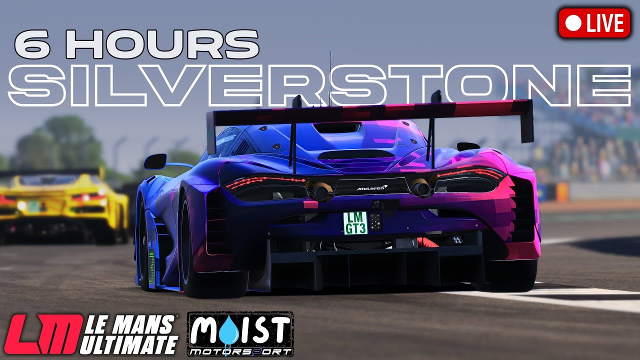 🔴LIVE | DRY RACE WITH MOIST MOTORSPORT - WEC TEAM CHAMPIONSHIP ROUND 3: SILVERSTONE