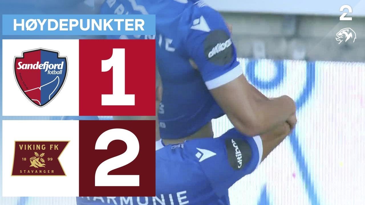 Sandefjord 1 - 2 Viking - Høydepunkter