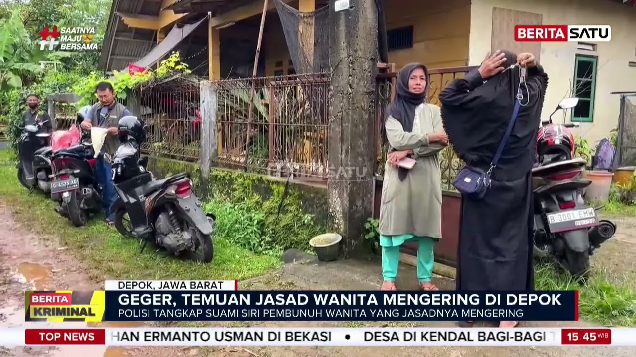 Sadis! Suami Bunuh Istri Siri Hingga Jasad Mengering di Depok #beritasatu