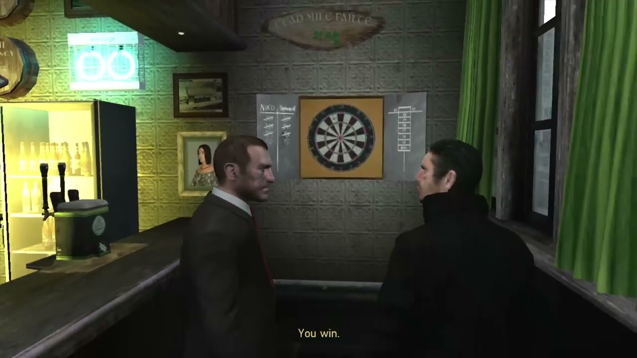 Grand Theft Auto IV: Darts (1)