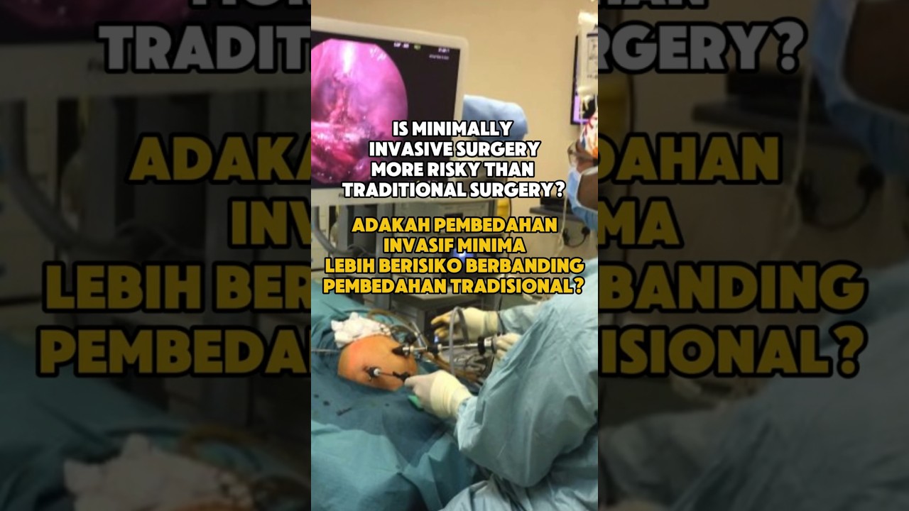 Is Minimally Invasive Surgery Riskier for Children?  #paediatricsurgery #minimallyinvasivesurgery