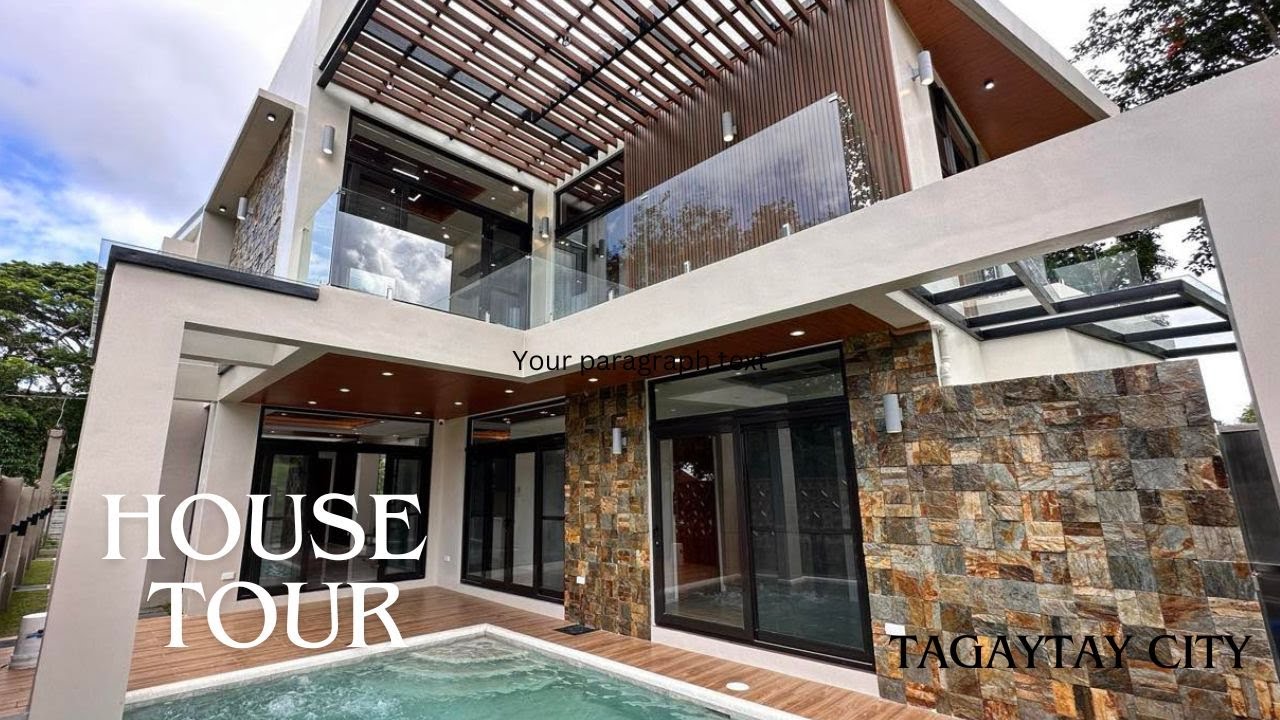 SOLD -MODERN BRAND NEW HOUSE IN TAGAYTAY CITY | HOUSE TOUR D65