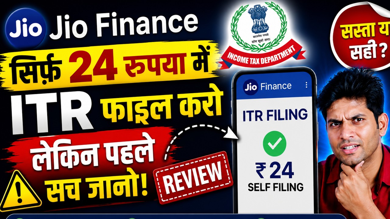 Jio Finance ITR Filing Tax Buddy Review | ITR filing with just Rs.24