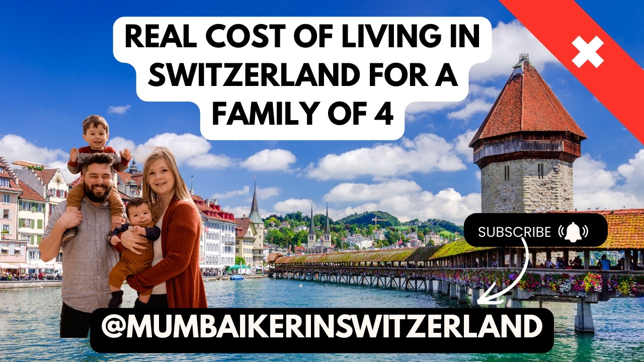 How Much It REALLY Costs to Live in Switzerland 🇨🇭 (Family of 4 Budget)