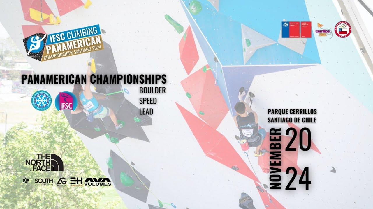 IFSC Climbing Panamerican Championships Santiago 2024  |Jornada Domingo 24