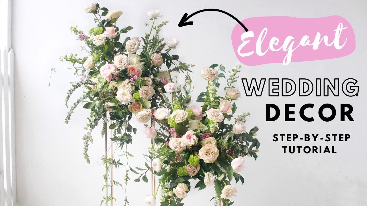 How to Creating Wedding Tall Centerpieces | Step-by-Step Tutorial