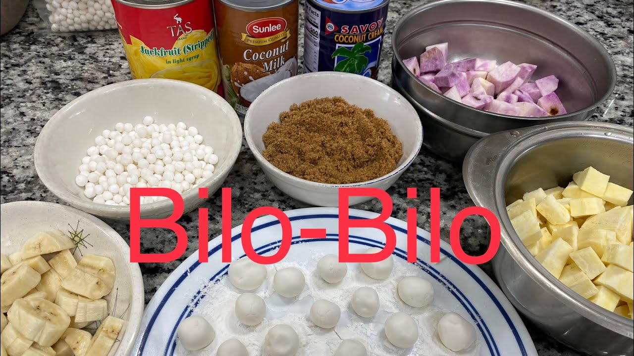 Cooking Bilo-Bilo food for Good Friday