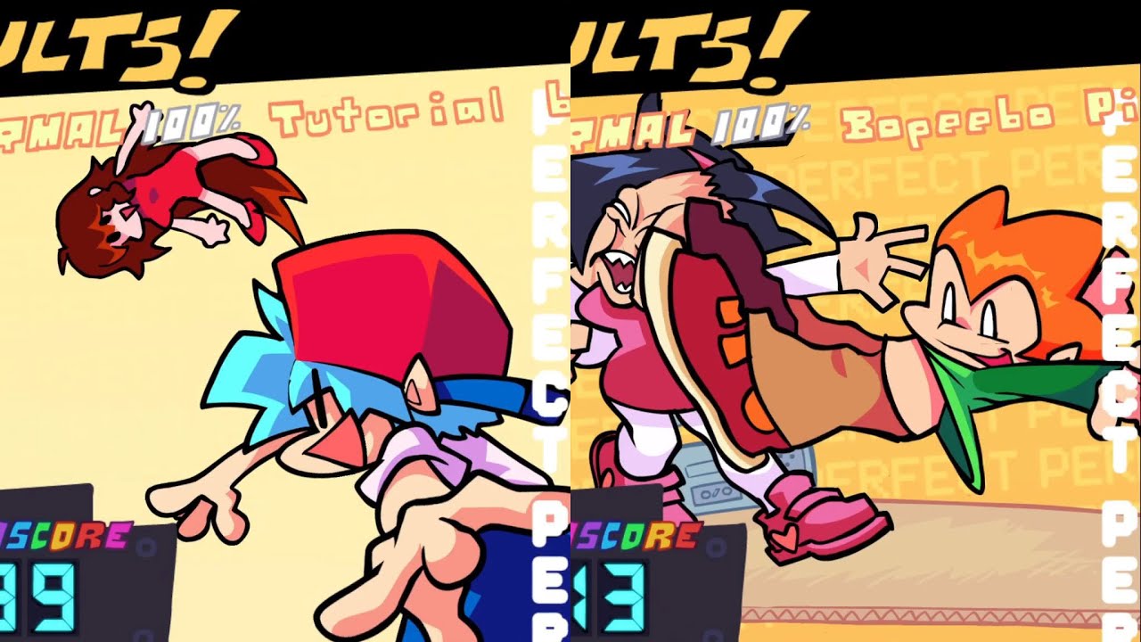 FRIDAY NIGHT FUNKIN' - Every Results Screen Animation (BF + Pico)