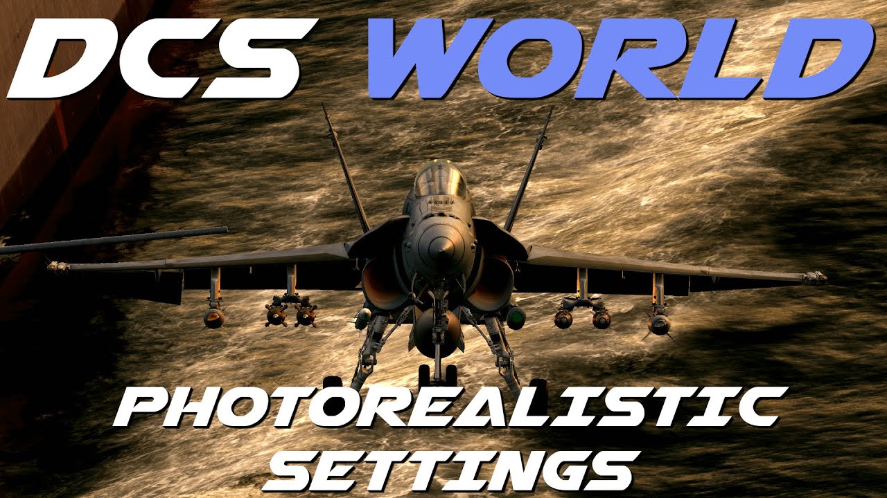Новичок в DCS World | Оптимизация графики в DCS World #DCSworld