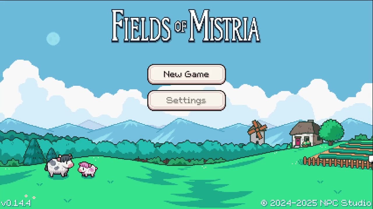 New to Mistria || Fields of Mistria Ep 1 (No Commentary)