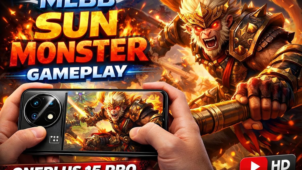 MLBB Sun = MONSTER 💀 | OnePlus 15 Pro Gameplay #SunGameplay #MLBB #MobileGaming