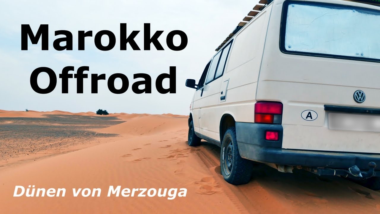 Der wahre Weg in die Wüste || 400Km Offroad zu den Dünen Merzougas || VW T4 Syncro Vanlife Marokko