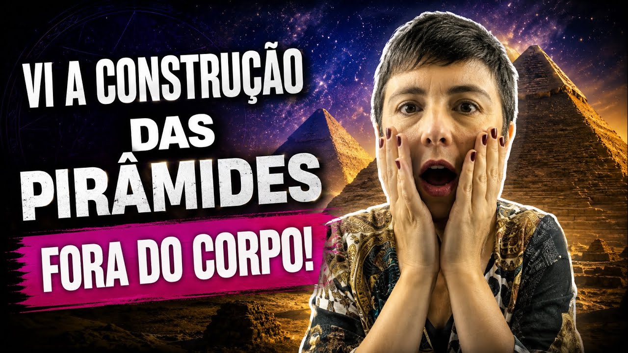 Eu vi quem construiu as Pir&acirc;mides fora do corpo!