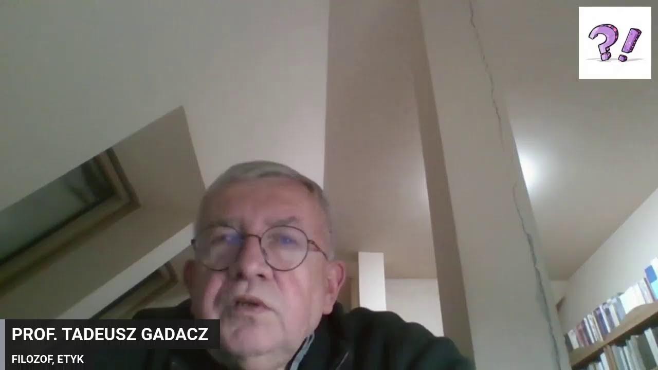 Tadeusz Gadacz - Profesor, filozof, etyk, wykładowca akademicki.