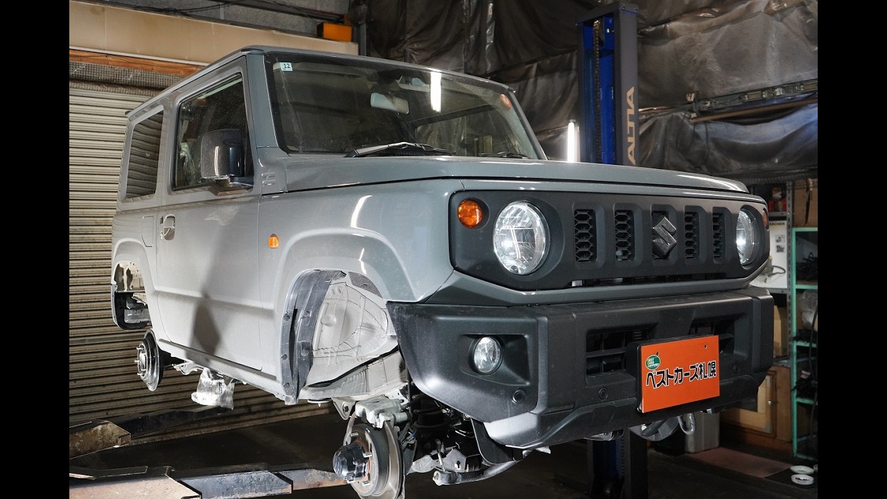 ノックスドール施工記録　小樽市Ｔ様　ジムニー