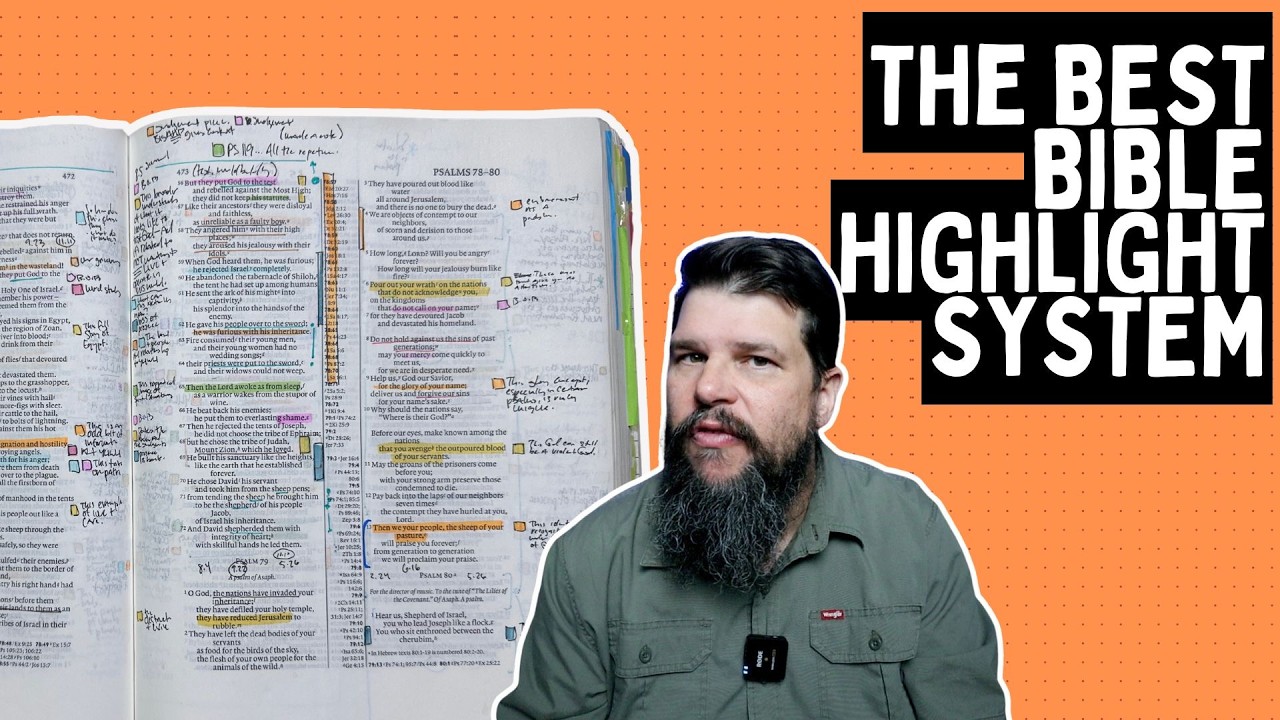 Your Bible Highlighting System Is Probably Broken
