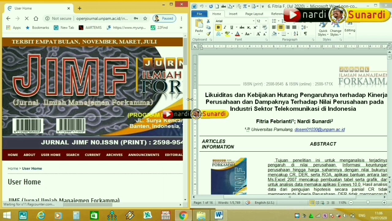 Cara Upload Artikel Jurnal di OJS Univesitas Pamulang