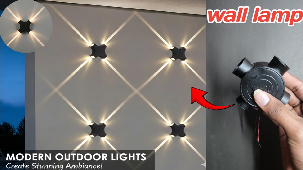 Modern LED Wall Lamp | Stylish Home Decorations Lighting ideas