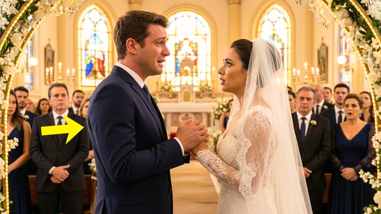 MILIONARIO RIVELA ALL’ALTARE DI ESSERE ROVINATO… E LA SPOSA LASCIA TUTTI SENZA PAROLE
