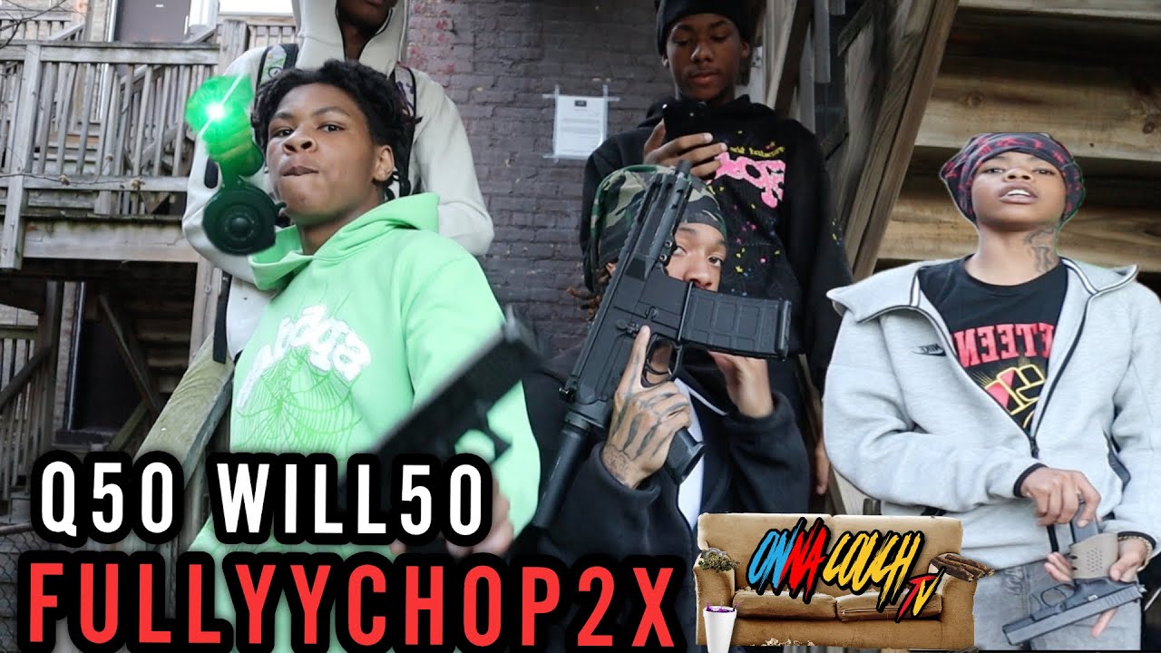 Q50 Wlil50 Fully Chopp (PGF ) Hood Vlogs | GlockBoy Beef No Beef With BloodHound Lil Ksoo Big Jadaa