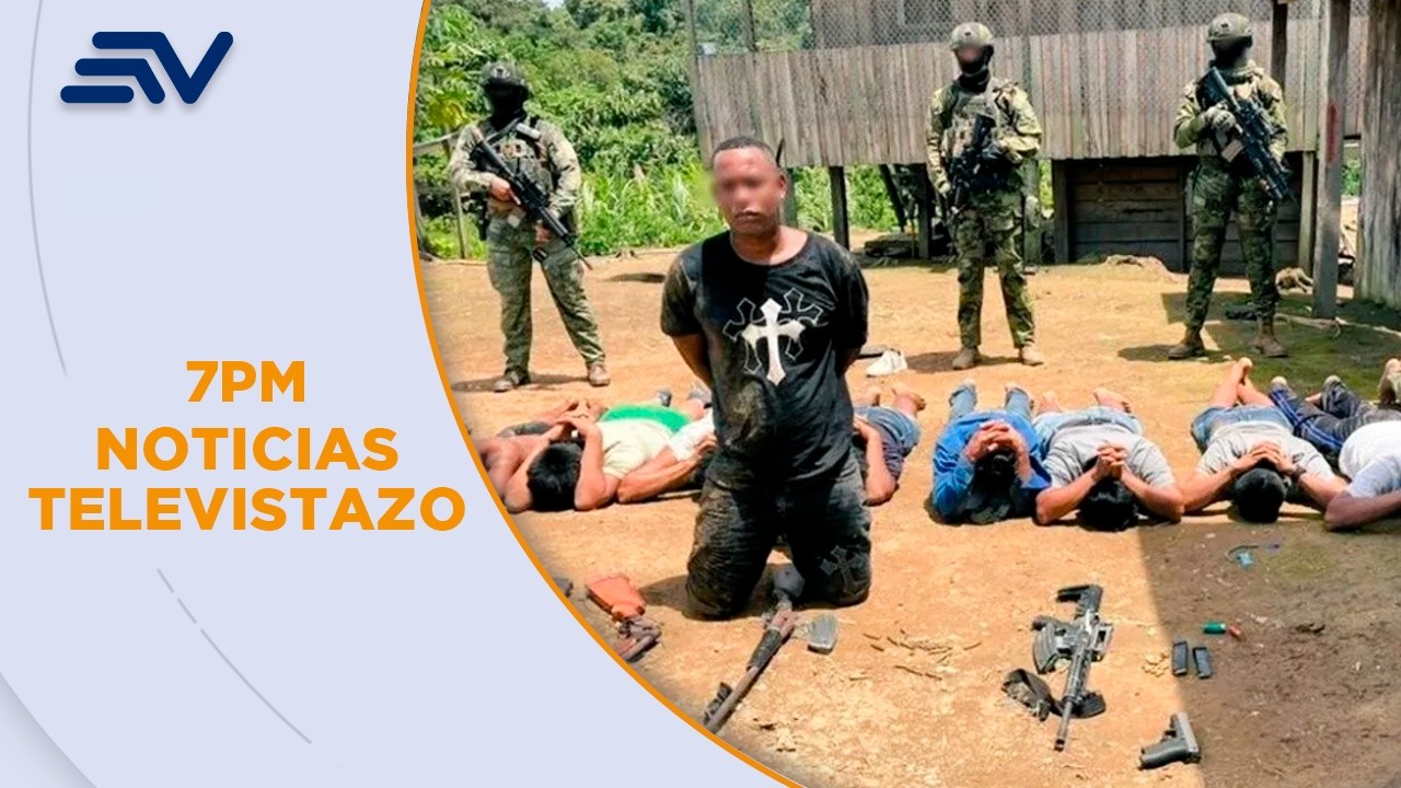 Ejército captura en Esmeraldas a presunto cabecilla del Frente Oliver Sinisterra | Televistazo