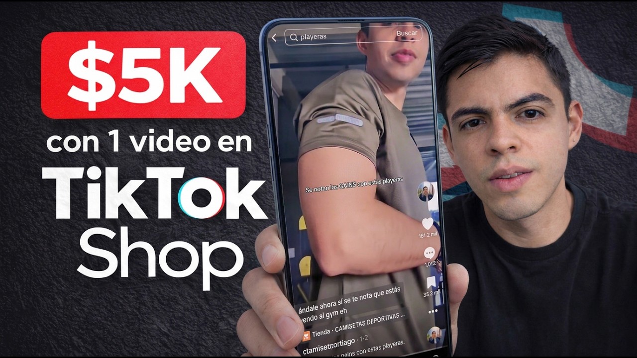 Así hago 5K USD con solo un video en TikTok Shop (cópialo)