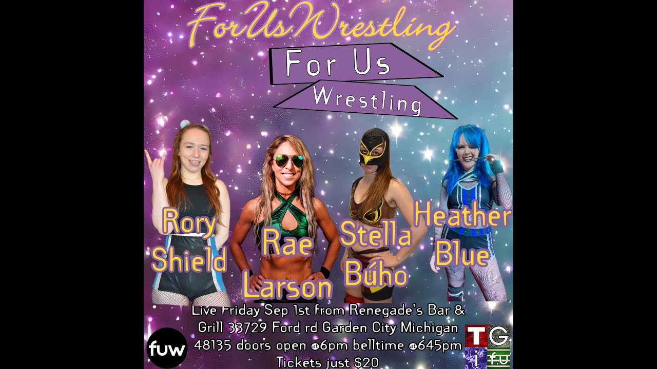 Women's Wrestling Match: Rae Larson vs. Heather Blue vs. Rory Shield vs. Stella Buho