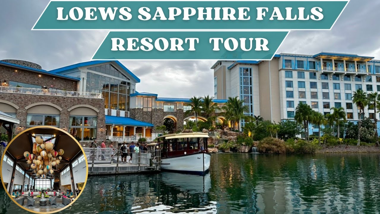 Loews Sapphire Falls Resort tour, visiting Universal Orlando for my first time ever!