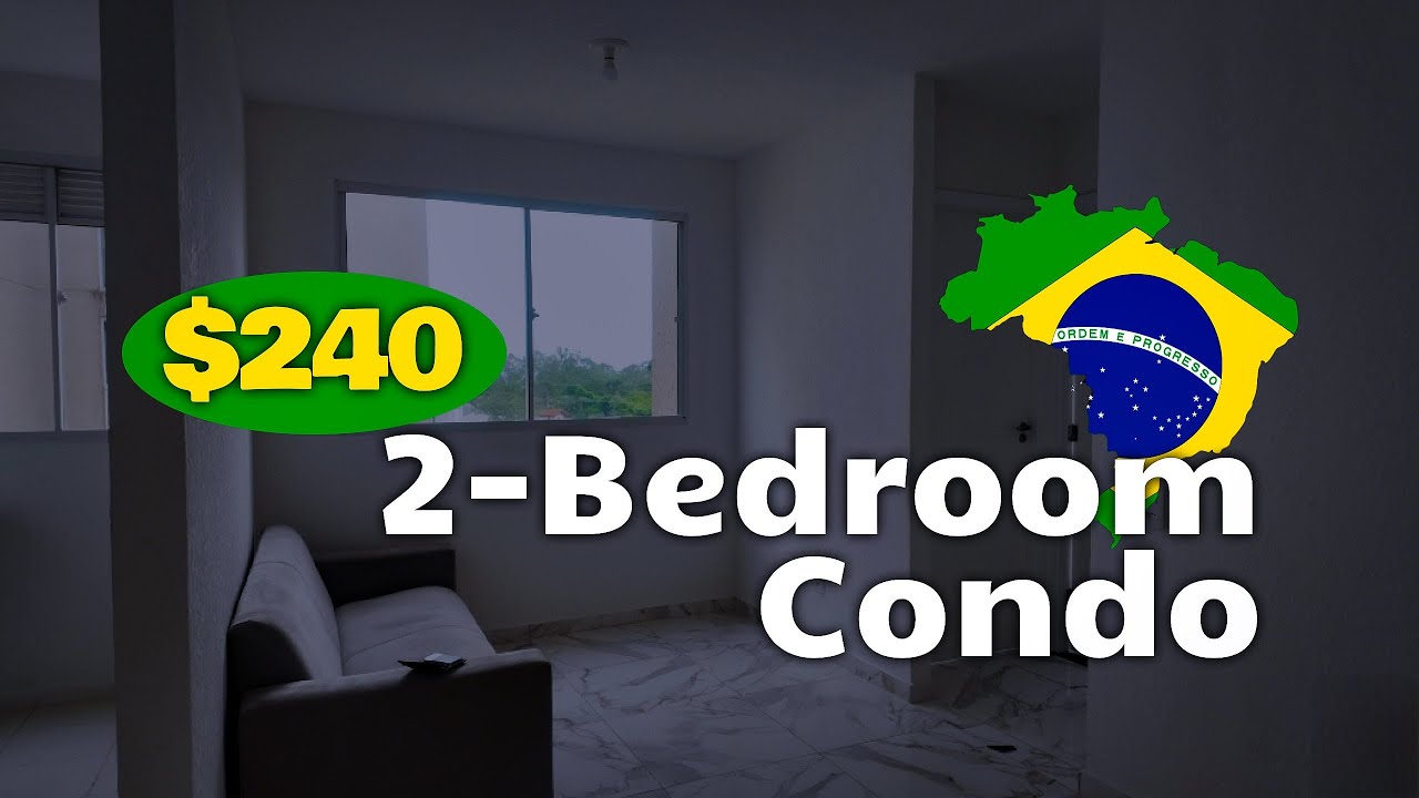 $240/Month 2-Bedroom Condo In São Paulo, Brazil #apartment #condo #houserent #luxury