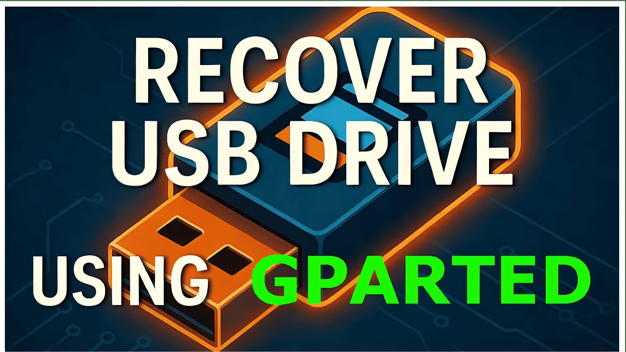 USB Recovery with GParted: Fix exFAT Drives for Windows Using Linux