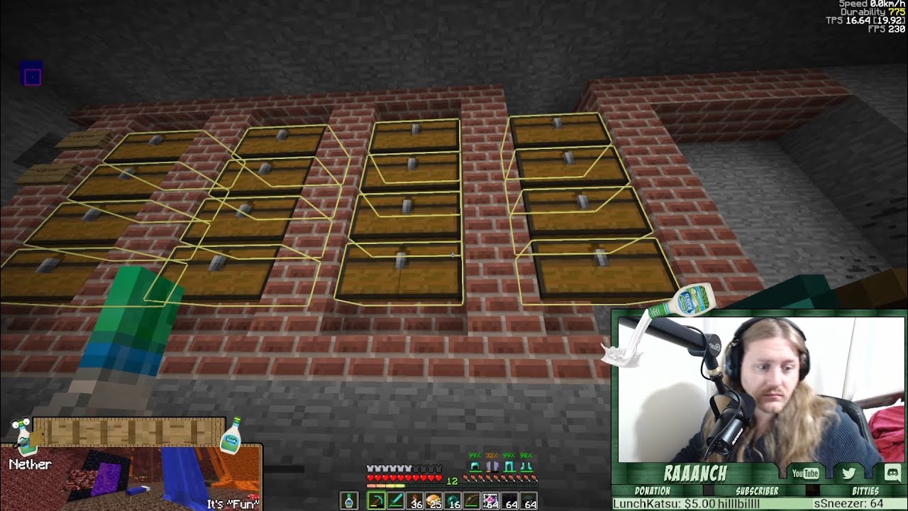 2b2t - Ancient Stash From Days Long Past. Friends Saying Hi :) Dupe Stash Hunting 216 (Highlights)