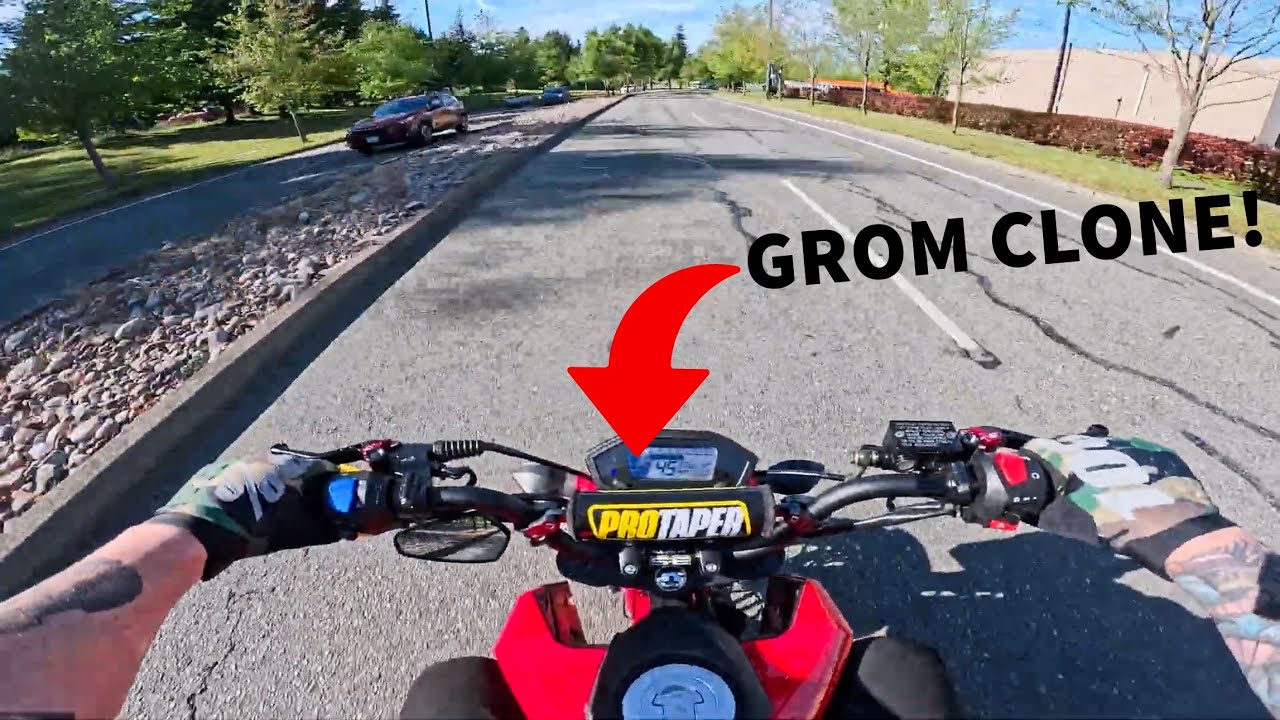 Making the Amazon Grom clone good! Pt2 | Boom Vader 125 | Honda Grom clone
